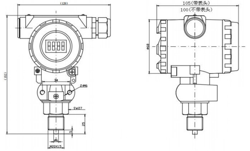 RFM-102型压阻式压力变送器