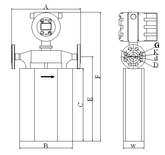 RFM-605型数字精密质量流量计