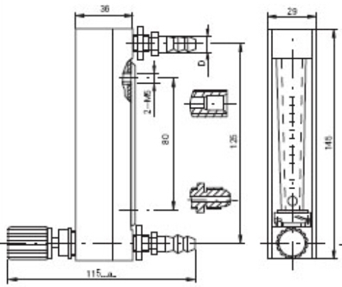 RFM-606型玻璃转子流量计