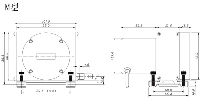 RFM-800型拉绳位移传感器 RFM-800型拉绳位移传感器