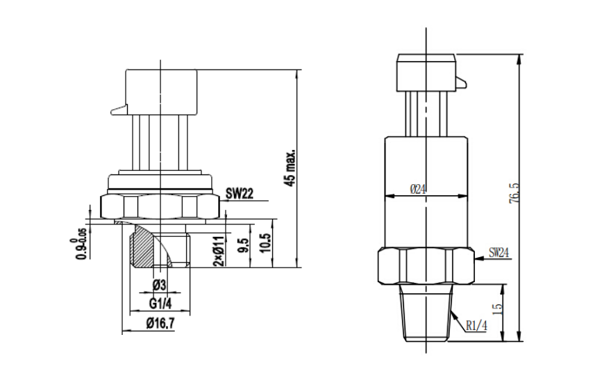 RFM-101型压阻式压力变送器